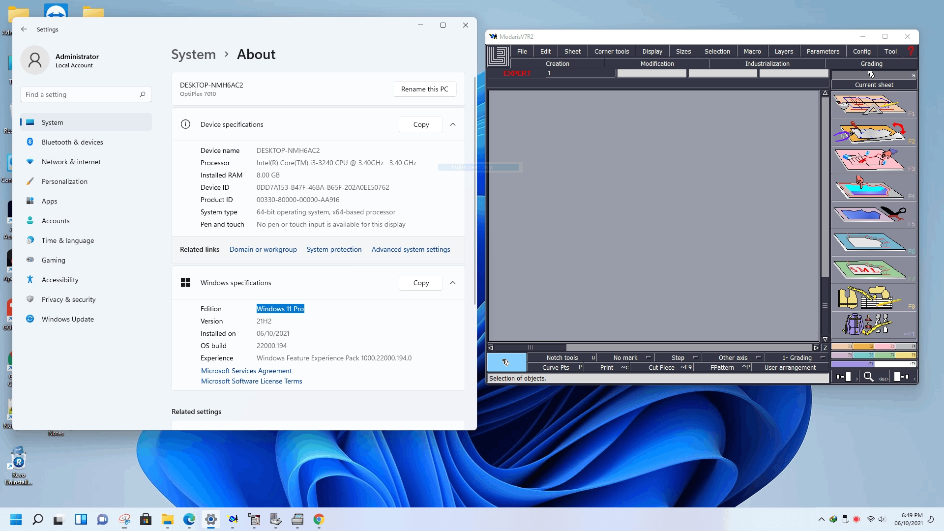 Lectra Modaris V7R2 - Win 7, Win 10, Win 11 (32-64 bit)
