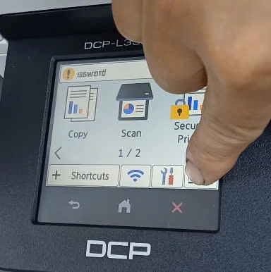 reset drum v&agrave; belt m&aacute;y in dcp 3560 dw