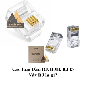 Các loại đầu RJ RJ11 RJ14 RJ45