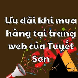 Chương trình khuyến mãi khi đặt hàng qua web và content sản phẩm