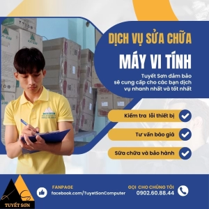 Dịch vụ sửa máy tính Hóc Môn