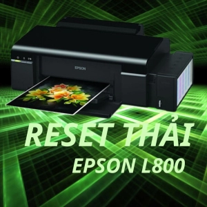 Hướng dẫn reset thải máy in EpSon L800