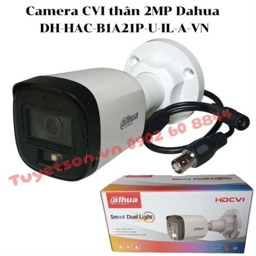Camera CVI thân 2MP Dahua DH-HAC-B1A21P-U-IL-A-VN