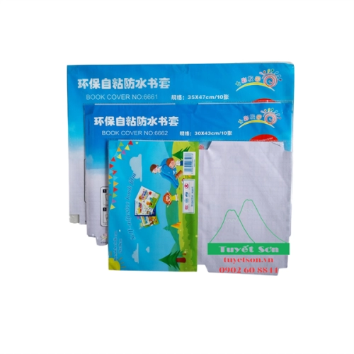 B&igrave;a decal d&aacute;n s&aacute;ch vở trung (30x43cm)