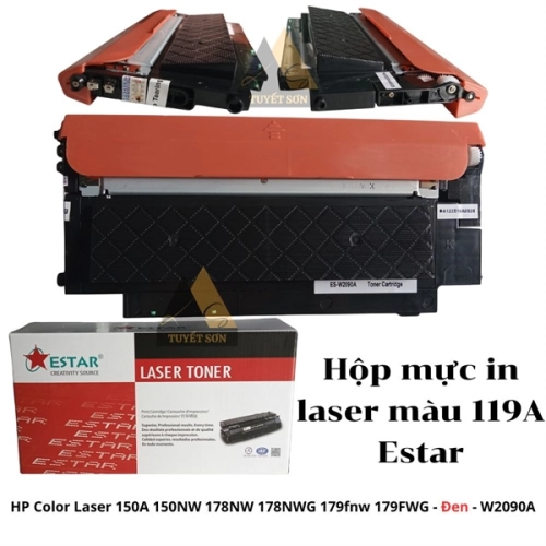 Hộp mực in laser m&agrave;u 119A Estar - HP Color Laser 150A 150NW 178NW 178NWG 179fnw 179FWG