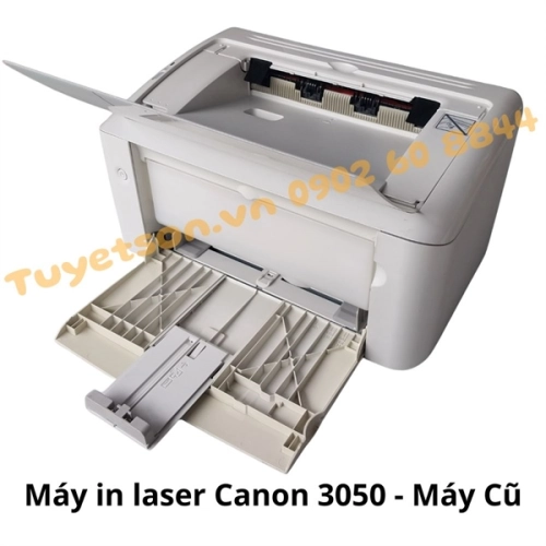 M&aacute;y in laser trắng đen đơn năng Canon 3050