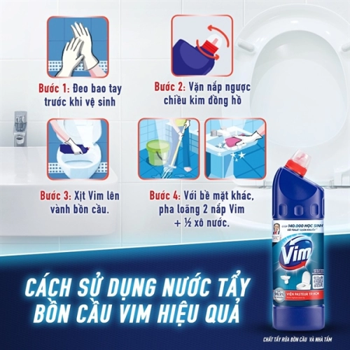 Vim tẩy bồn cầu 500ml
